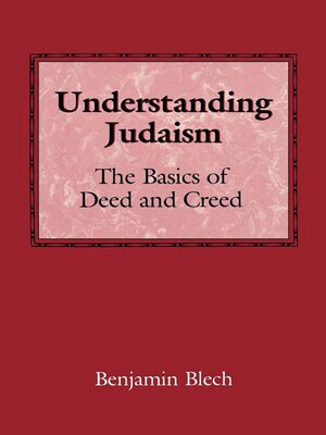 cover image of Understanding Judaism